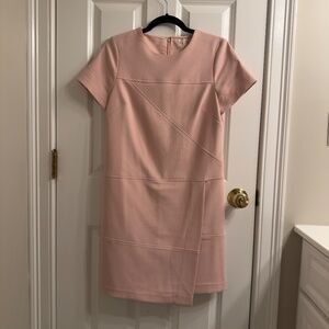 Shoshanna Bubblegum Pink Knee Length Short Sleeve Office Work dress size 6